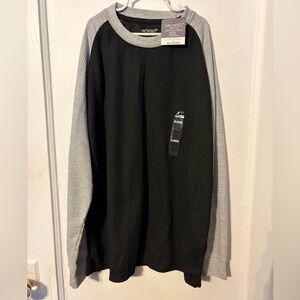 Architect Black and Gray Long Sleeve Tee